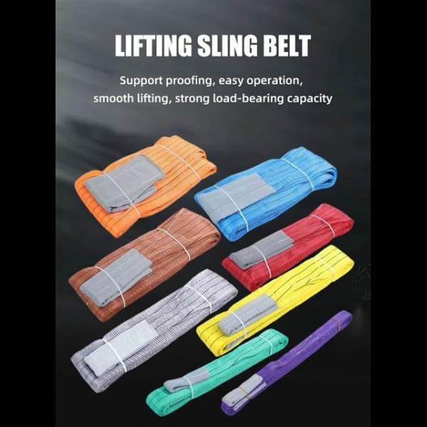 LIFTING SLING BELT WITH CERTIFITED