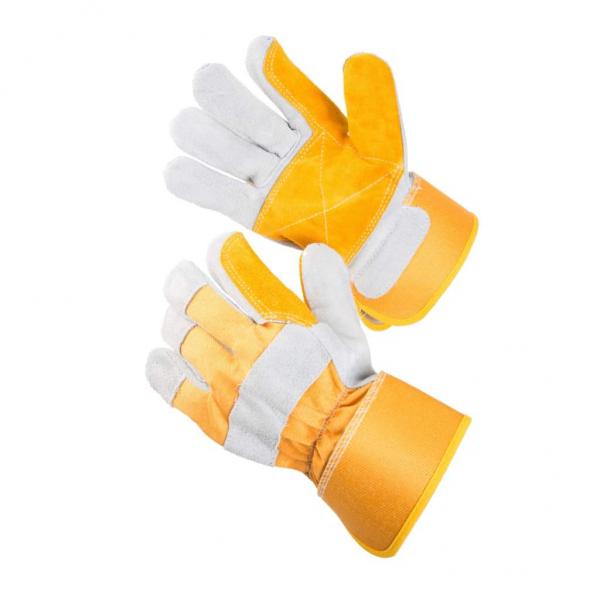 LETHER GLOVES SHORT W/L